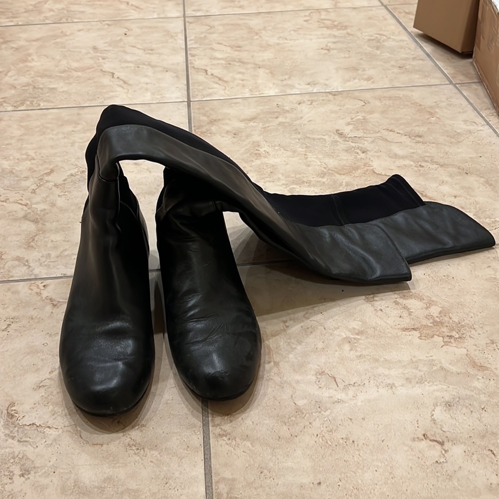 Stuart Weitzman Leather Knee High Boots